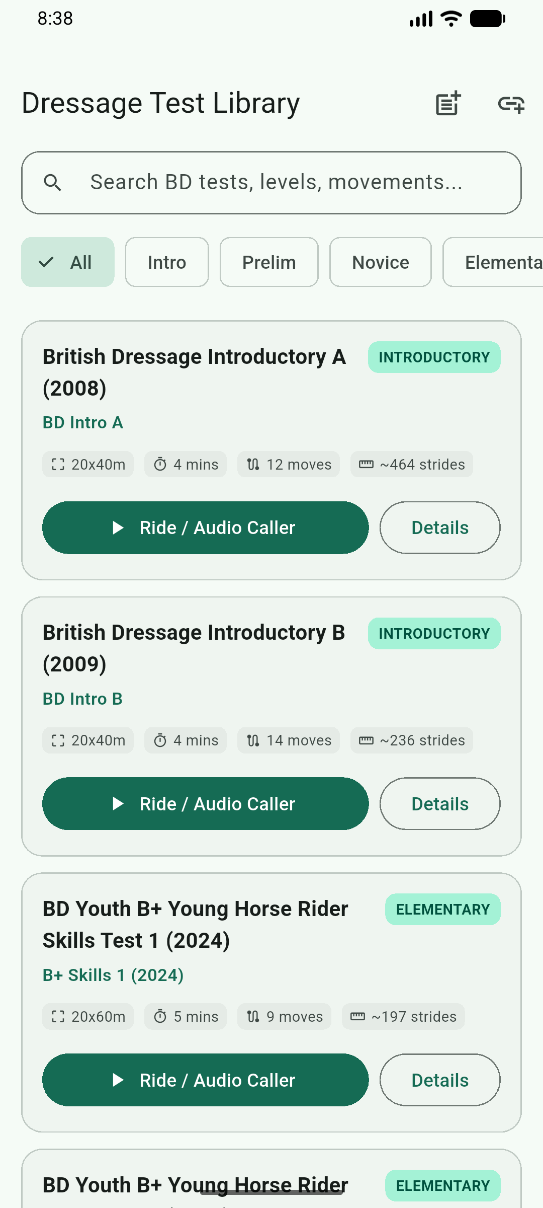 Official Test Library